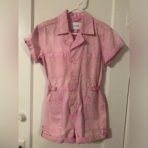 Adorable pink short suit